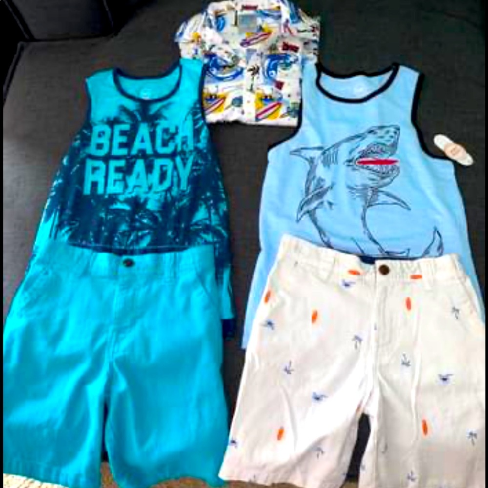 NWT Boys summer outfit bundle.